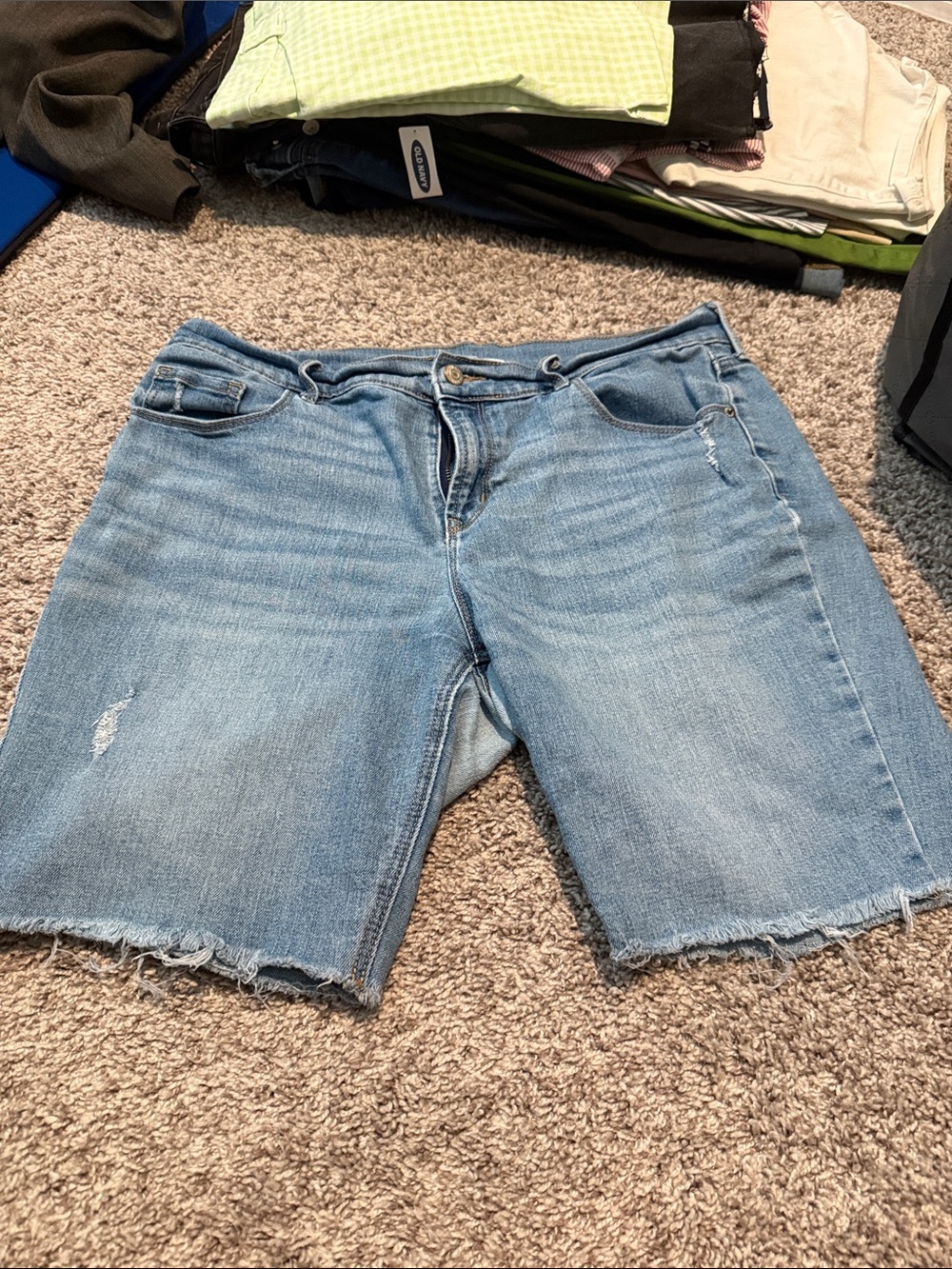 Old Navy Light Blue Denim Cutoff Women’s Shorts